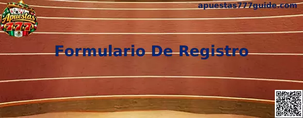 Formulario De Registro de Apuestas 777