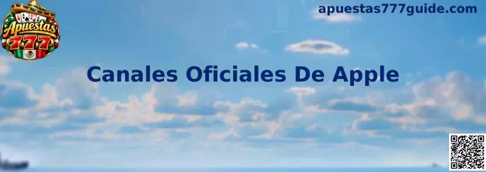 Guía de canales oficiales de Apple para consultar aplicaciones de Apuestas 777 desde un iPhone en México