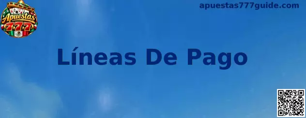 Ilustración explicativa de las líneas de pago y las combinaciones de símbolos en los carretes de una tragamonedas