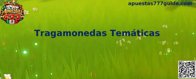 Ilustración de Tragamonedas Temáticas con elementos visuales y narrativos