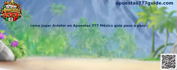 Imagen ilustrativa de la guía para conocer cómo funciona Aviator en Apuestas 777 México